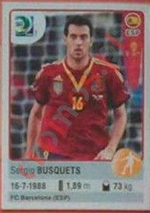 148 Sergio Busquets – FIFA Confederations Cup Brazil 2013 Panini