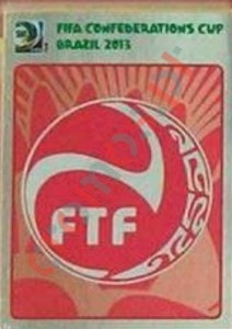 186 Badge Tahiti – FIFA Confederations Cup Brazil 2013 Panini