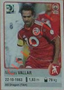 194 Nicolas Vallar – FIFA Confederations Cup Brazil 2013 Panini