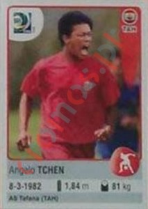 195 Angelo Tchen – FIFA Confederations Cup Brazil 2013 Panini
