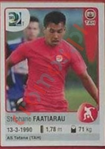 200 Stéphane Faatiarau – FIFA Confederations Cup Brazil 2013 Panini