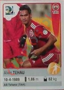 204 Alvin Tehau – FIFA Confederations Cup Brazil 2013 Panini
