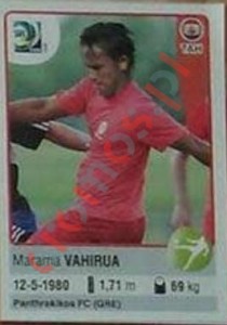 207 Marama Vahirua – FIFA Confederations Cup Brazil 2013 Panini