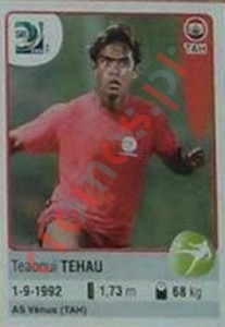 208 Teaonui Tehau – FIFA Confederations Cup Brazil 2013 Panini