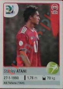 209 Stanley Atani – FIFA Confederations Cup Brazil 2013 Panini