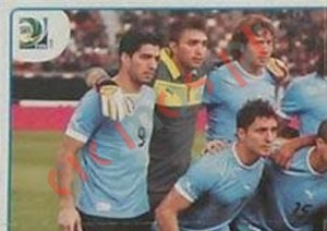 162 Team Uruguay
1 – FIFA Confederations Cup Brazil 2013 Panini