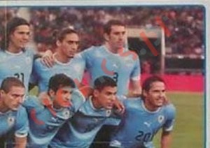 163 Team Uruguay
2 – FIFA Confederations Cup Brazil 2013 Panini