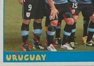 164 Team Uruguay
3 – FIFA Confederations Cup Brazil 2013 Panini