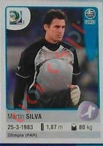 167 Martín Silva – FIFA Confederations Cup Brazil 2013 Panini