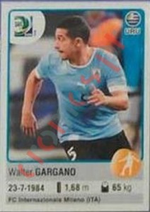 177 Walter Gargano – FIFA Confederations Cup Brazil 2013 Panini