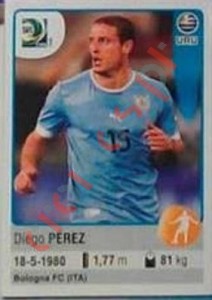 178 Diego Pérez – FIFA Confederations Cup Brazil 2013 Panini
