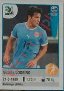 180 Nicolás Lodeiro – FIFA Confederations Cup Brazil 2013 Panini