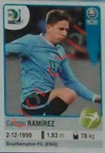 181 Gastón Ramírez – FIFA Confederations Cup Brazil 2013 Panini
