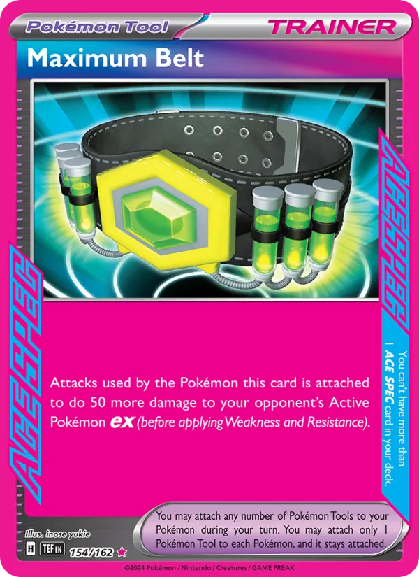 154-holo-playerrewardsprogram Maximum Belt (Player Rewards stamp) – Temporal Forces