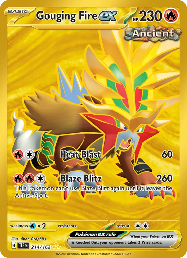 214 Gouging Fire ex – Temporal Forces