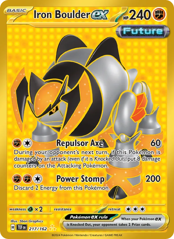 217 Iron Boulder ex – Temporal Forces