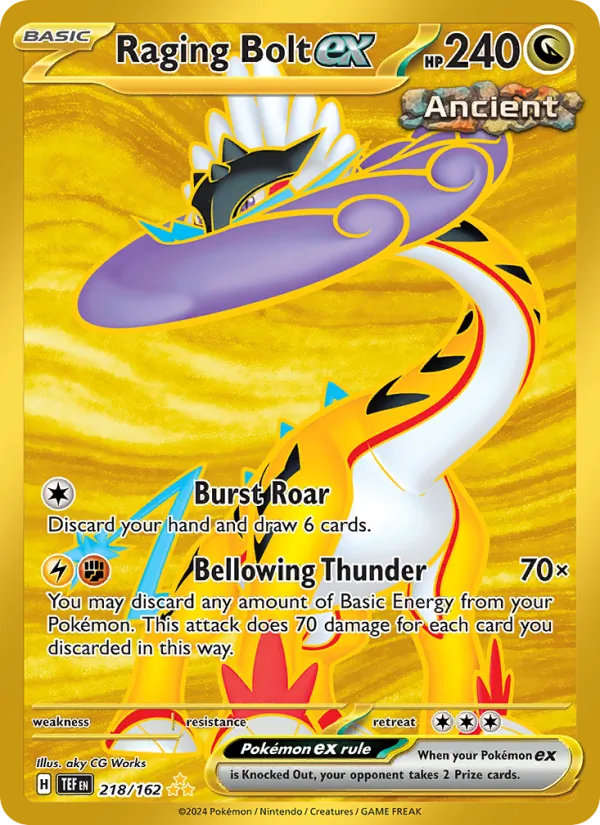 218 Raging Bolt ex – Temporal Forces