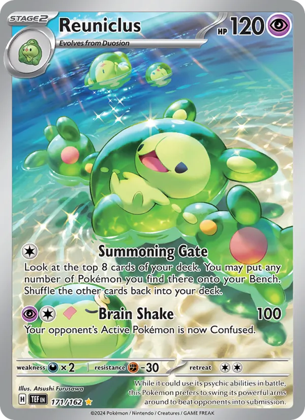 171 Reuniclus – Temporal Forces