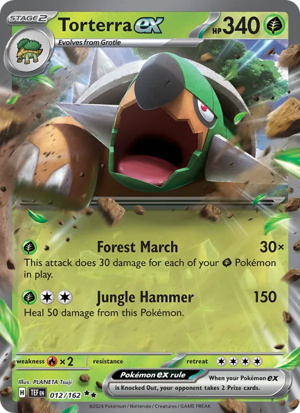 012 Torterra ex – Temporal Forces