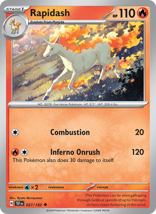 027 Rapidash – Temporal Forces