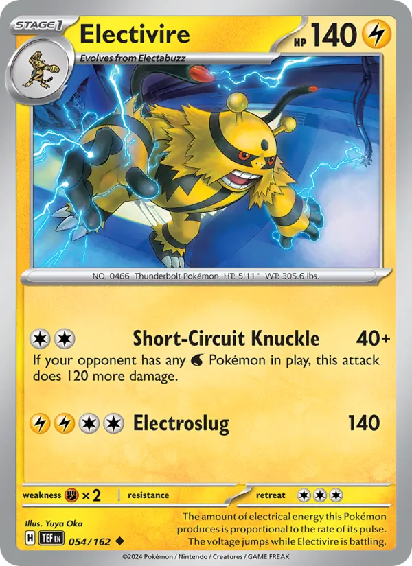 054 Electivire – Temporal Forces