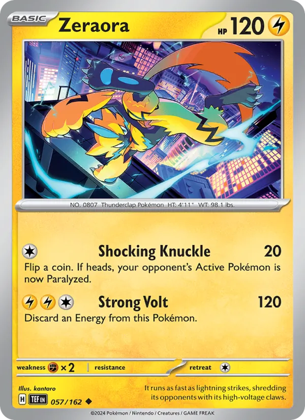 057 Zeraora – Temporal Forces