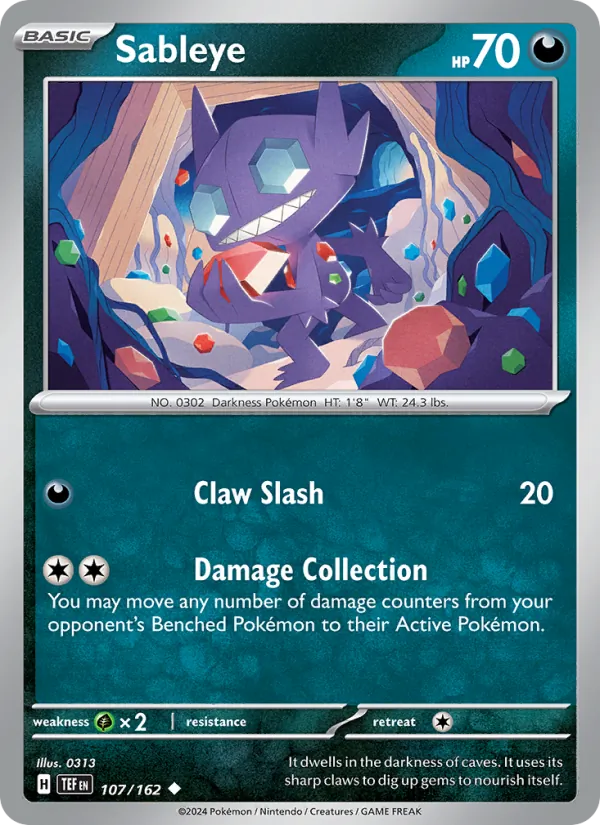 107 Sableye – Temporal Forces