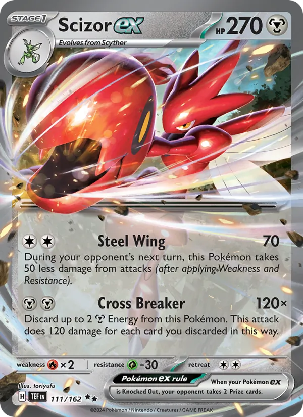 111 Scizor ex – Temporal Forces