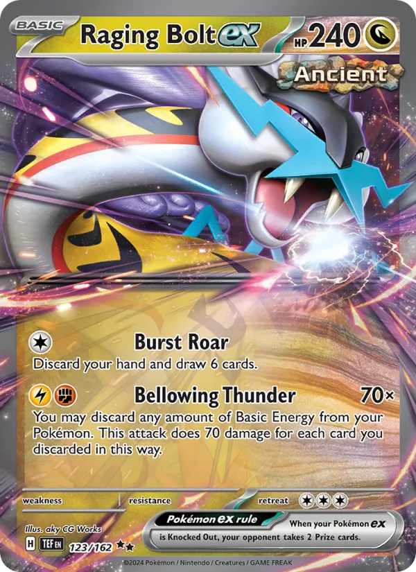 123 Raging Bolt ex – Temporal Forces