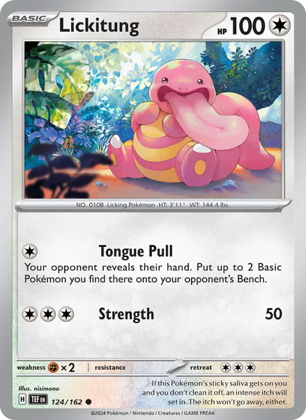 124 Lickitung – Temporal Forces
