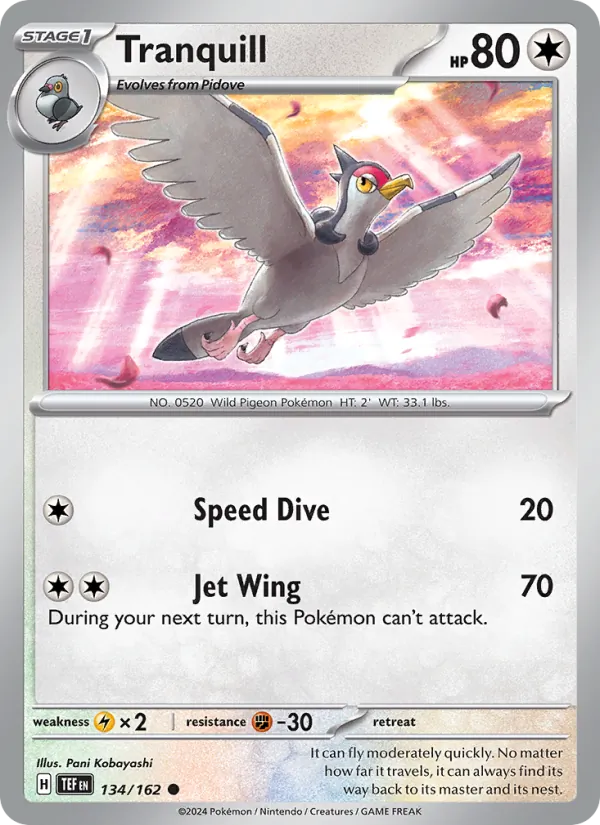 134 Tranquill – Temporal Forces
