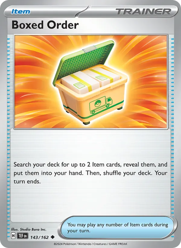143 Boxed Order – Temporal Forces