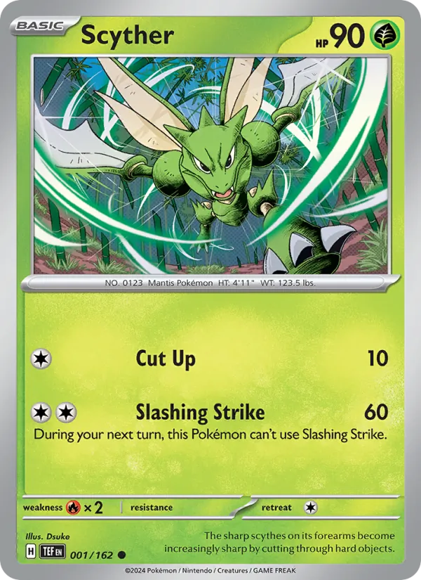 001-RH Scyther – Temporal Forces