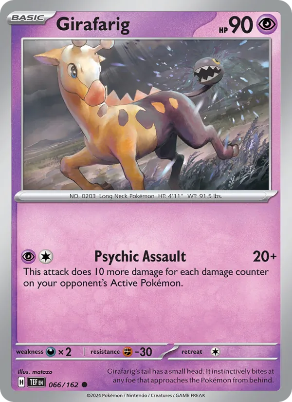 066-RH Girafarig – Temporal Forces