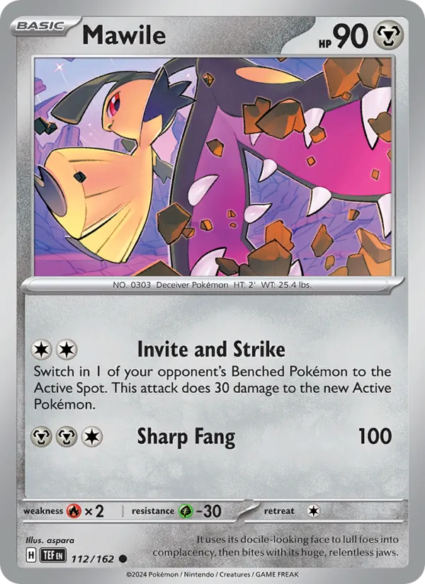 112-RH Mawile – Temporal Forces