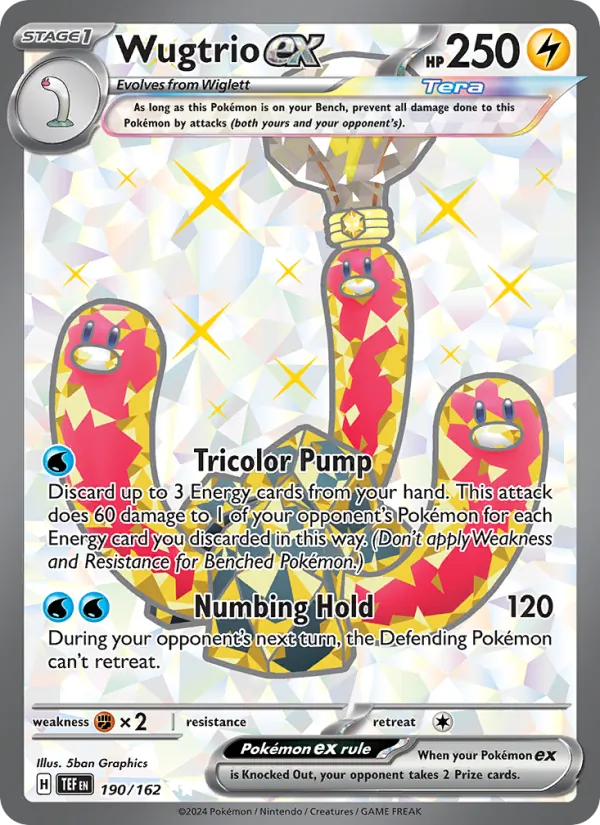 190 Wugtrio ex – Temporal Forces
