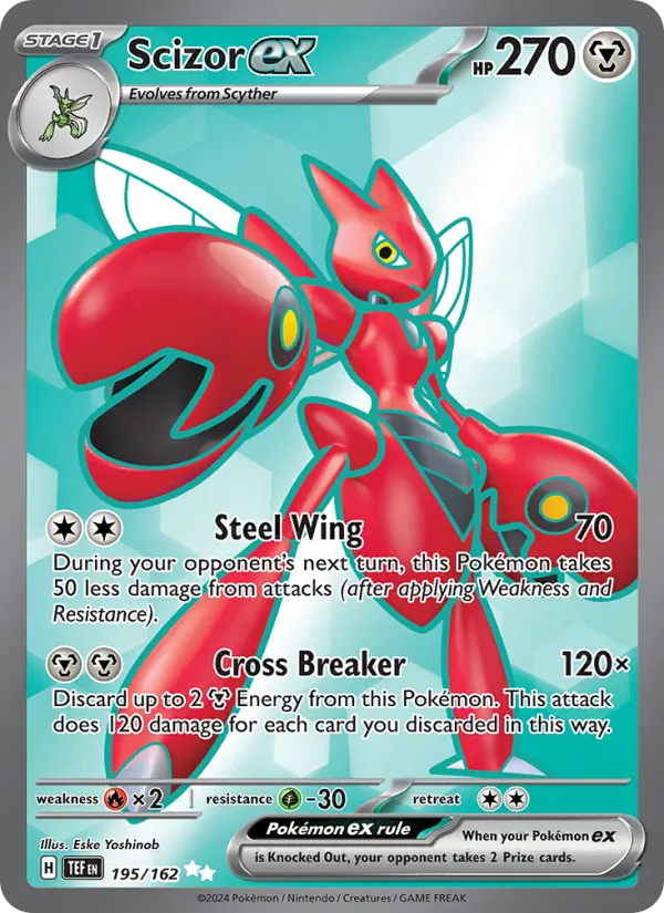 195 Scizor ex – Temporal Forces