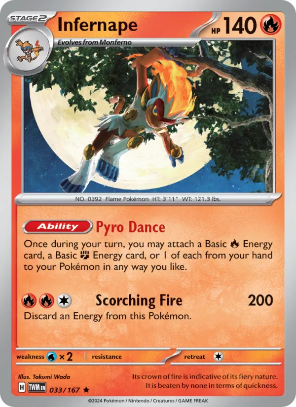 033 Infernape – Twilight Masquerade