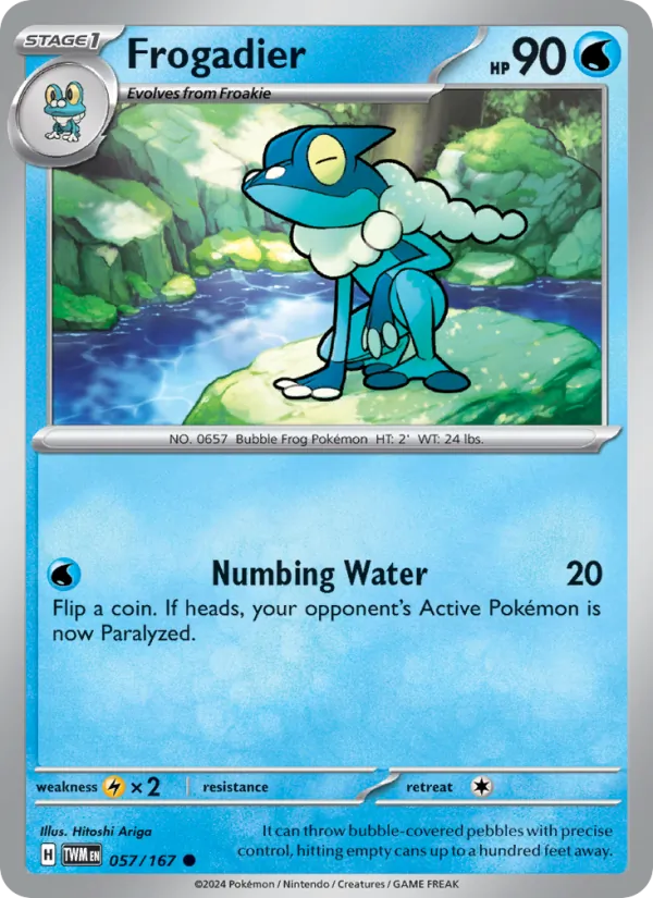 057 Frogadier – Twilight Masquerade