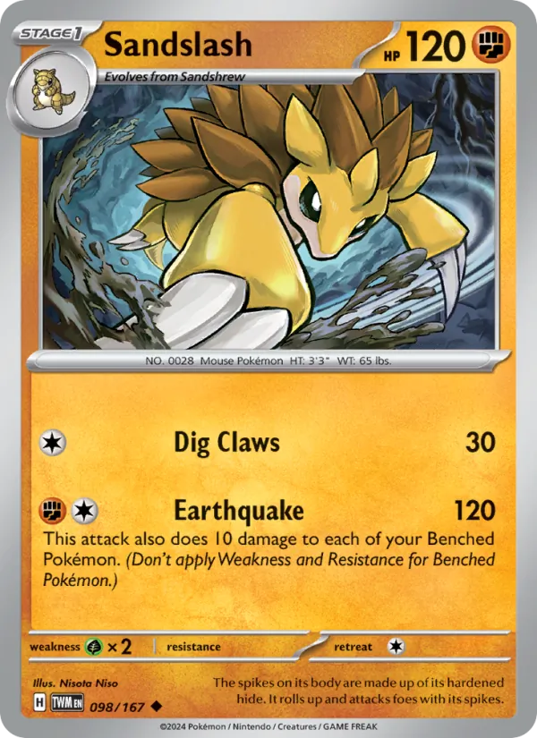 098 Sandslash – Twilight Masquerade