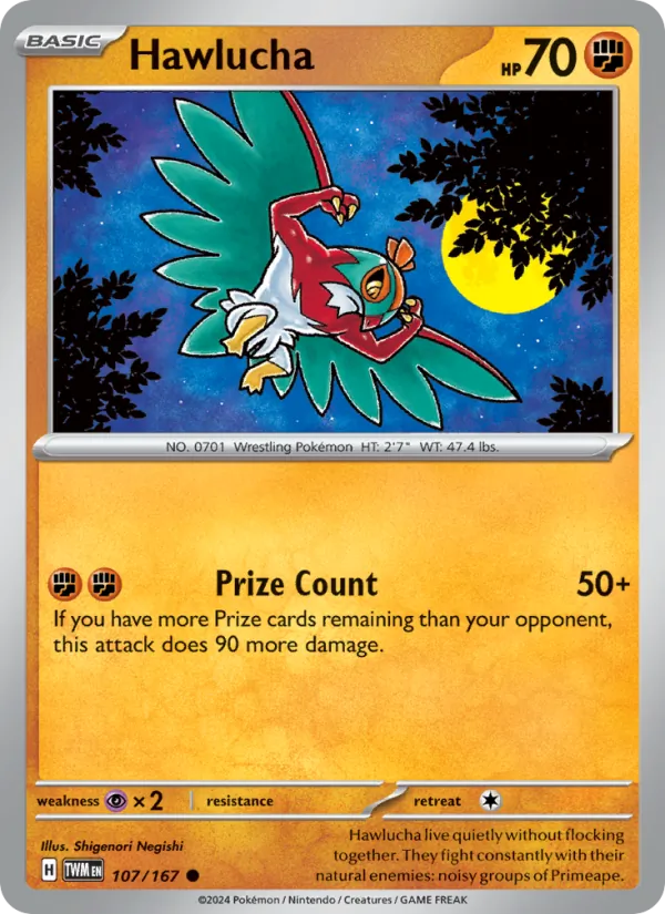 107 Hawlucha – Twilight Masquerade
