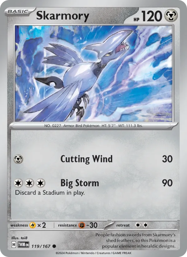 119 Skarmory – Twilight Masquerade