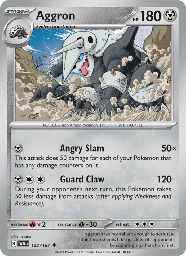 122 Aggron – Twilight Masquerade