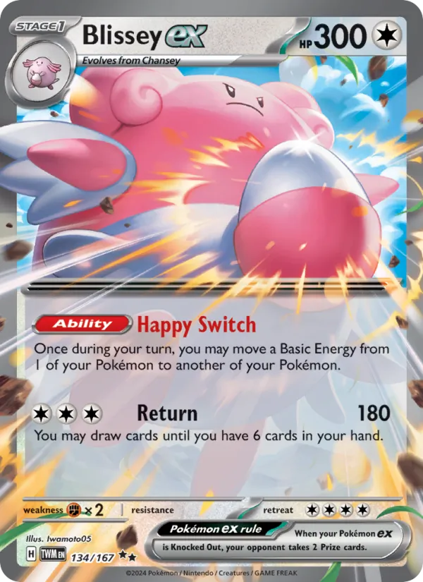 134 Blissey ex – Twilight Masquerade