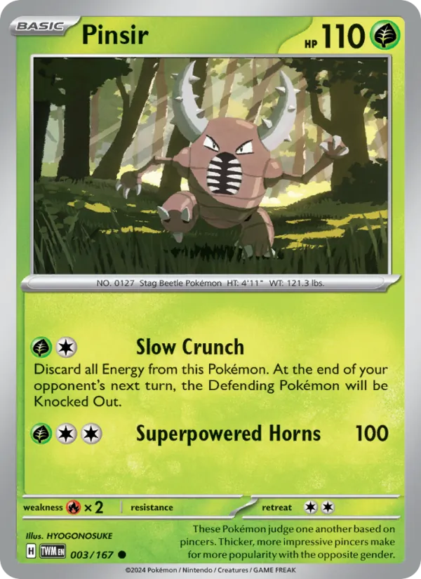 003-RH Pinsir – Twilight Masquerade
