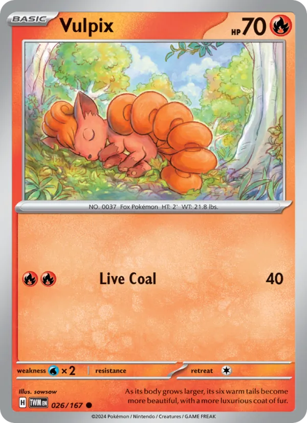 026-RH Vulpix – Twilight Masquerade