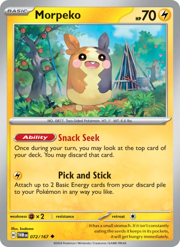 072-RH Morpeko – Twilight Masquerade
