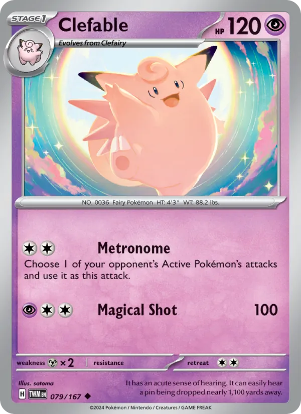 079-RH Clefable – Twilight Masquerade