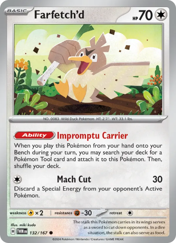 132-RH Farfetch'd – Twilight Masquerade