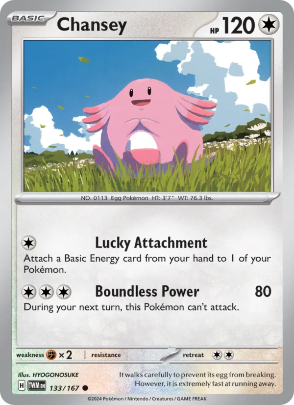133-RH Chansey – Twilight Masquerade